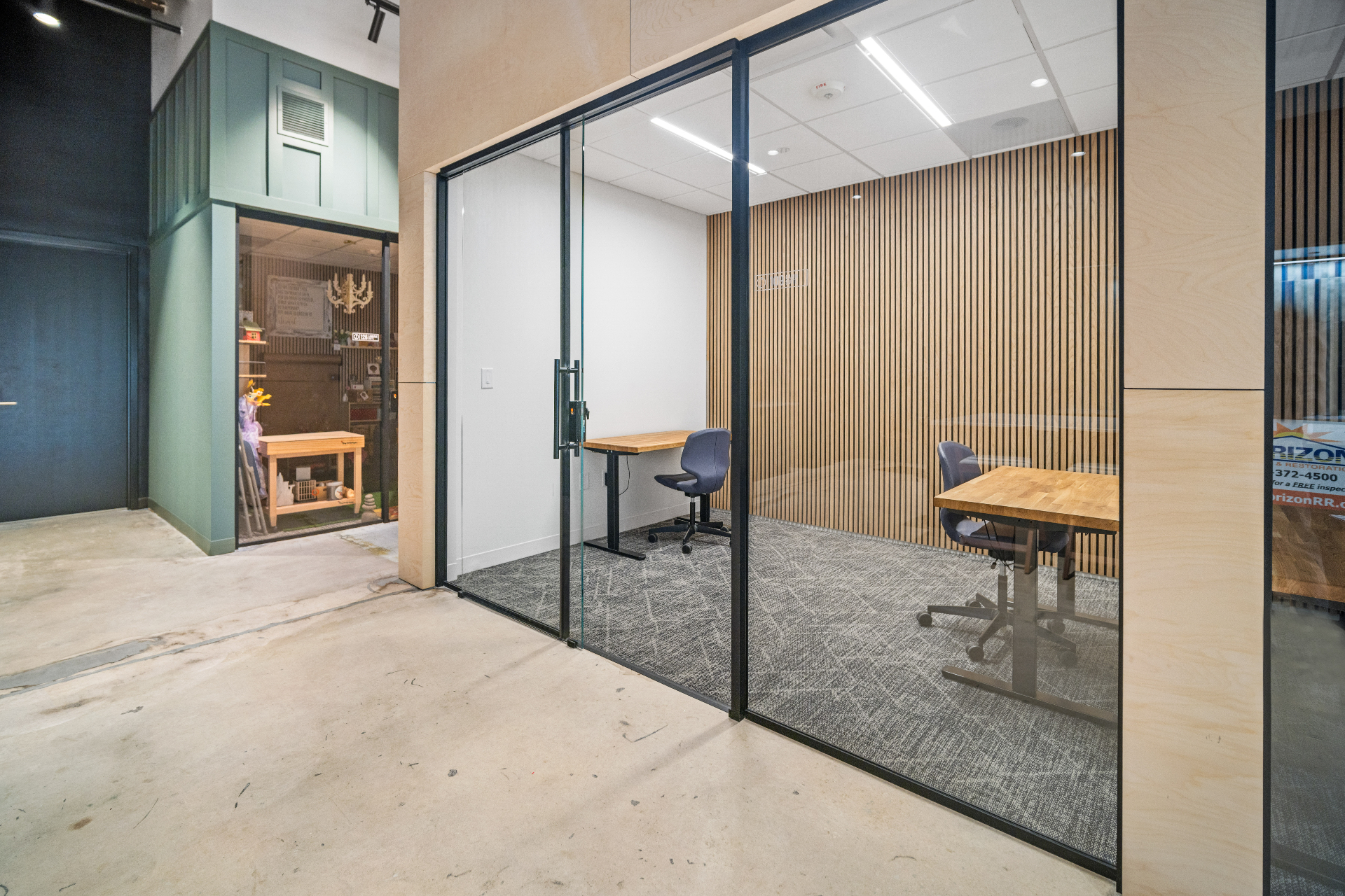 Private Office workspace at Spur Line Creative coworking in Charlotte, NC